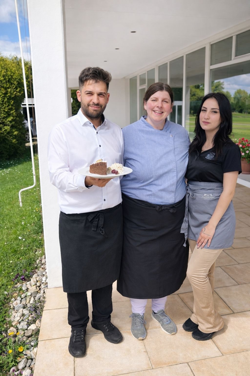 Renate Erhardsberger und das Team vom Café Renate